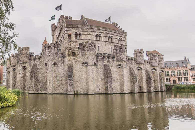 Gravensteen, the Castle of the Counts of Flanders.
