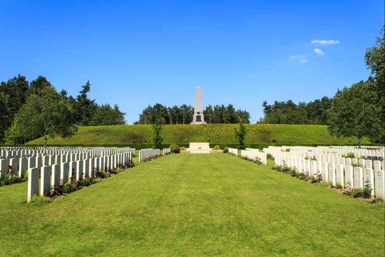 British Cementery in the Flanders Fields