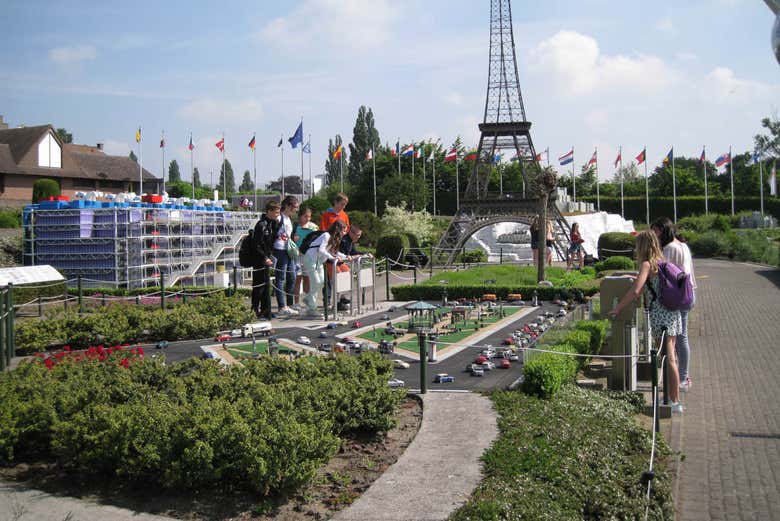 The Eiffel Tower in Mini-Europe