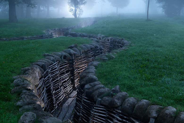 1st World War trenches